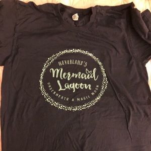 Zipadee Tees Mermaid Lagoon Tee - Navy/Mint